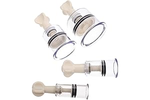 4PCS Nipple Sucker: Reverse Introverted Nipples Instantly