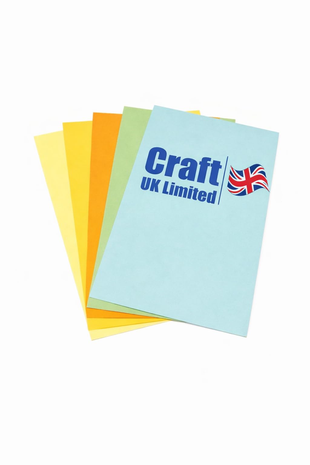 Craft UK A4 Mixed Colour Card Pack 250gsm – 20 Sheets