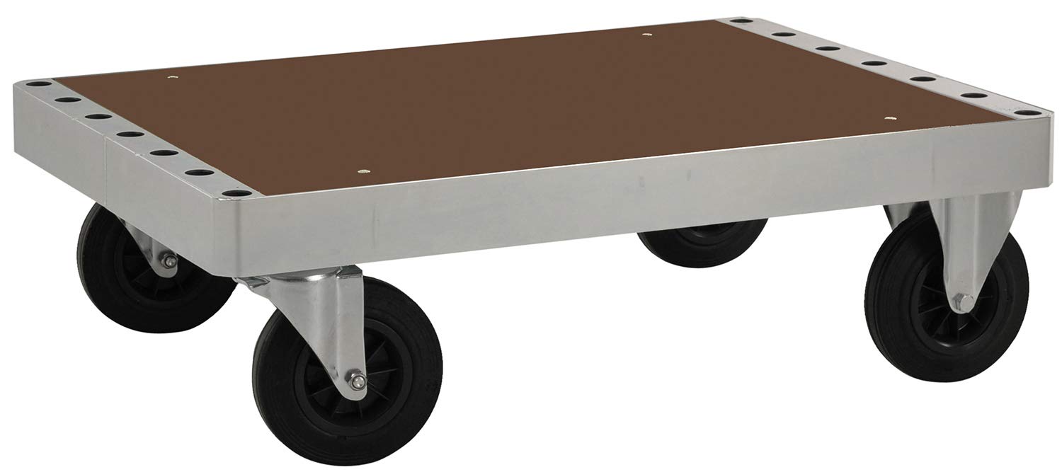 Piattaforma carrello carrello | stabile piattaforma carrello, elettrolitico zincato, pavimento in melaminbeschichteter MDF Piastra