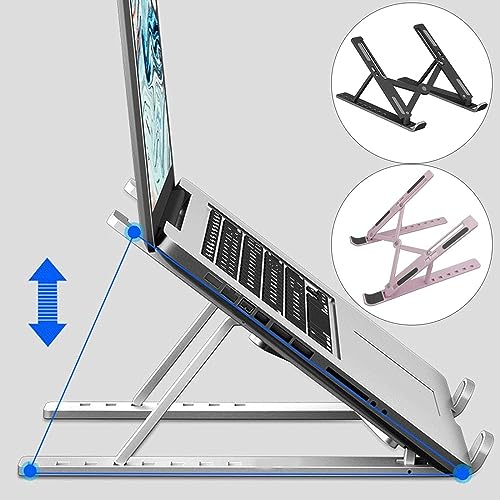 Soporte plegable para laptop y accesorios portátil miniatura 2