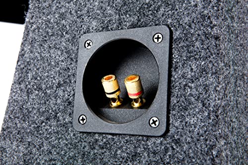 American Sound Connection Single 10" Subwoofer Regular Standard Cab Truck Sub Box Enclosure 5/8" MDF - Thumbnail 5