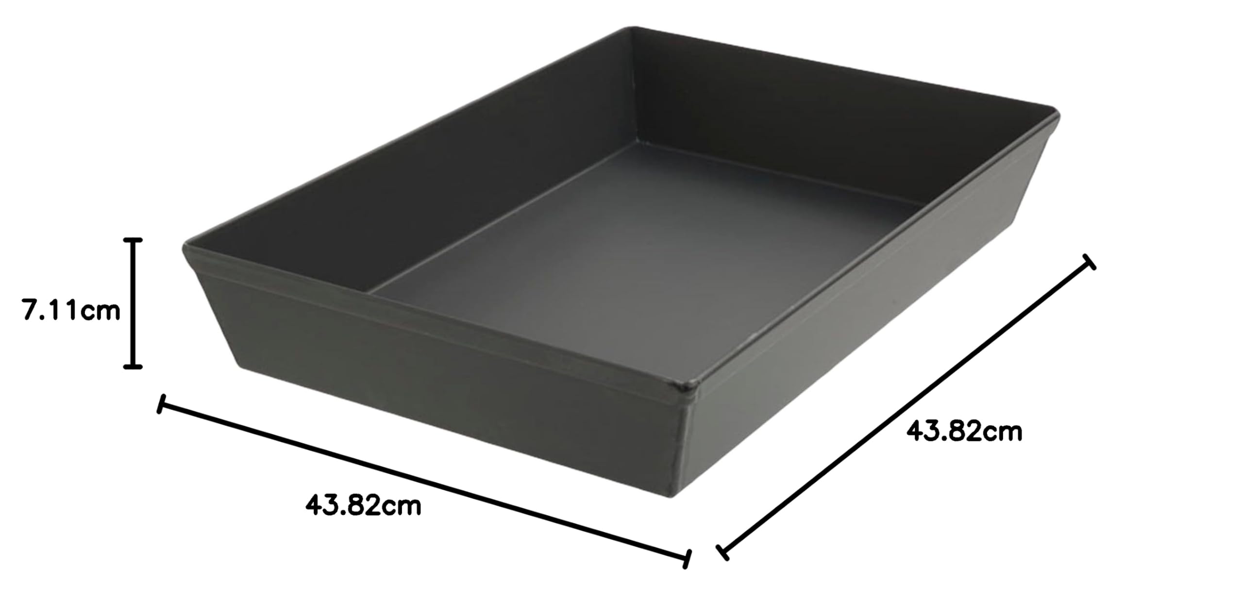 LloydPans Detroit Style PAN-12X17X2.8-PSTK