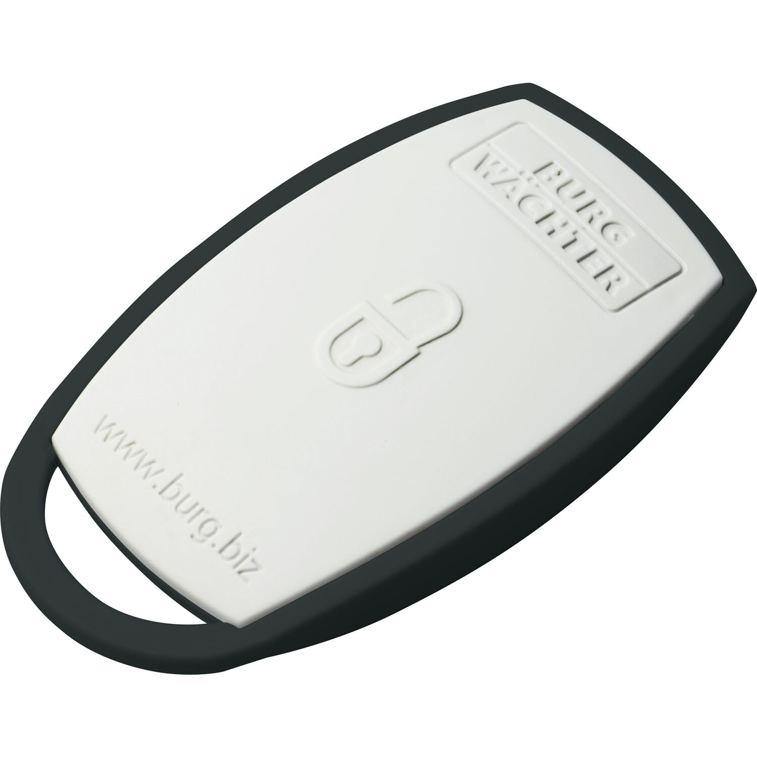 BURG-WÄCHTER Chiave radio elettronica per secuENTRY Home, transponder attivo per serrature elettroniche serie secuENTRY, ENTRY sE-Key 7713, bianco/nero