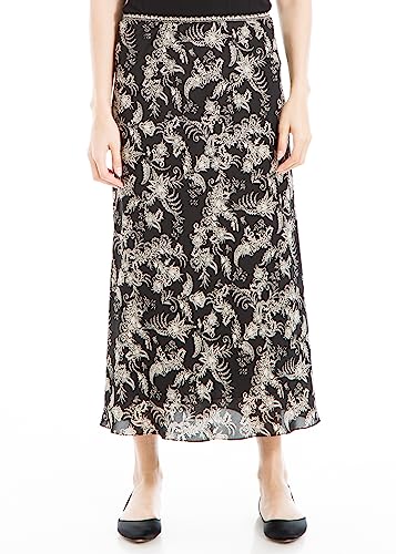 Max Studio Women's Midi Crepe Skirt