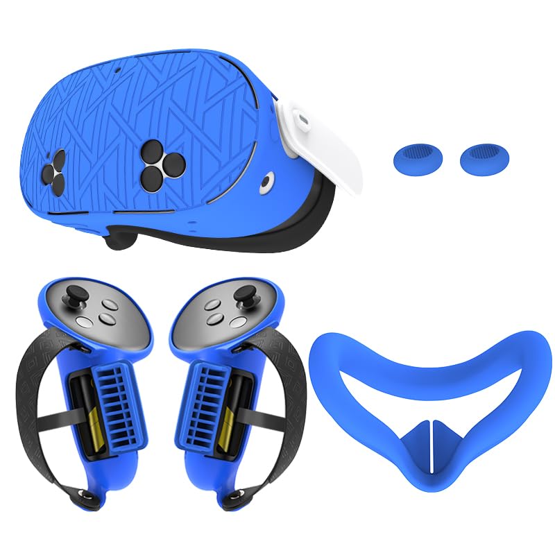 Amazon.com: Upgraded Silicone Cover for Meta Quest 3S, Protective