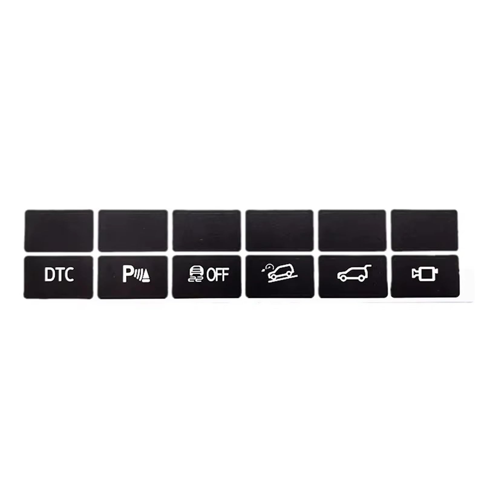 Button Stickers Compatible with BMW X5 X6 E70 E71
