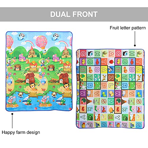 NUOBESTY Esteira Do Jogo Do Bebê Engatinhando Tapete de Área para Crianças Crianças Tapetes Tapete D