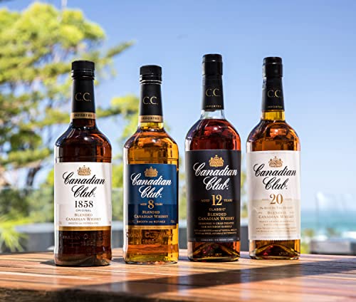 Canadian Club 12 Jahre Original | Imported Blended Canadian Whisky | 40 % vol |700 ml