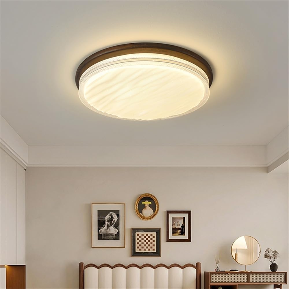 KXEcoLife Nordic LED Ceiling Lamp Contemporary Simplicity Art Living Room Restaurant Bedroom Study Children's Corridor Balcony Lights (3803C D53CM)