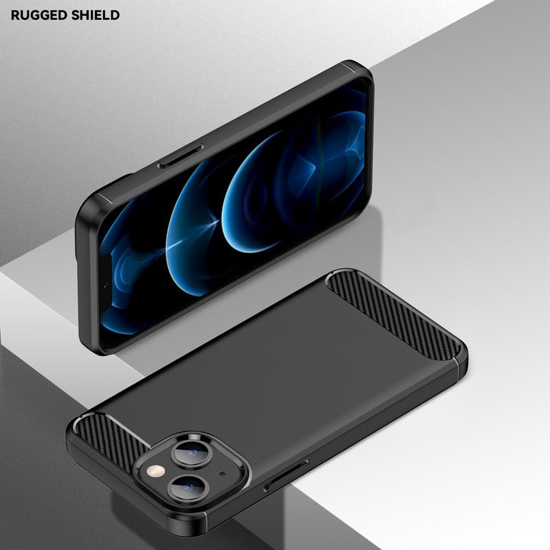 Image of Basic Case for iPhone 13 (Carbon Fibre Black)
