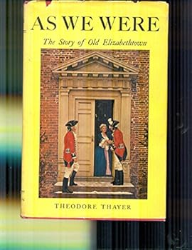 Hardcover As We Were: The Story of Old Elizabethtown Book