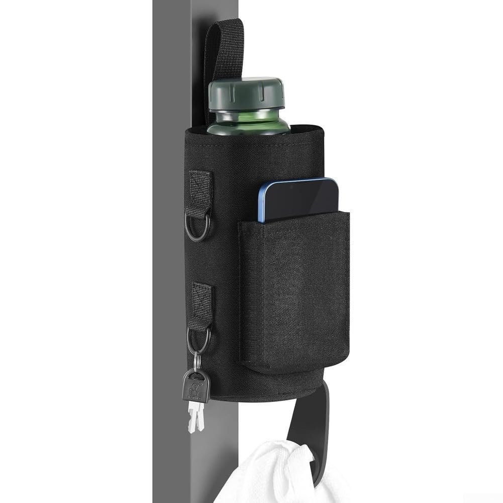 Borsa Magnetica Multiuso Da Palestra E Viaggio – Tracolla Con Porta Bottiglia, Tasche Magnetiche Per Telefono E Accesso Rapido
