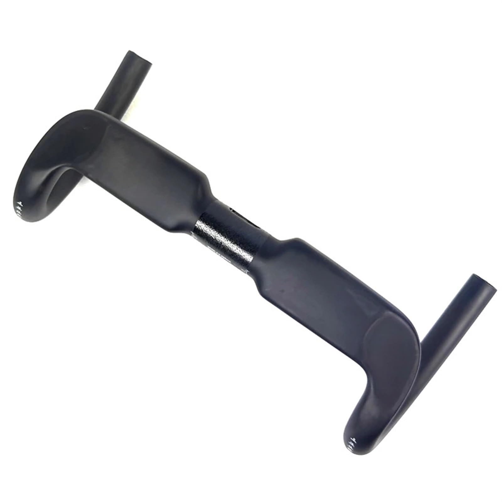 Guidon de vélo de Route en Carbone Guidon de vélo intérieur en Carbone 340 mm 31,8 mm for vélo UD Mat Guidon courbé en Carbone(340MM UD Matte)