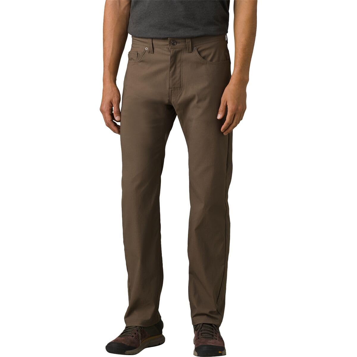 prAna Brion Pants II Trousers for Men Abrasion and Water Resistance Zip and Fly Closure Belt Loops Mud