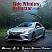 Window Visors Rain Guards for Car Windows with Fit for 2006-2012 Lexus IS250 IS350, Front and Rear Sun/Rain Guards, Smoke Window Deflectors