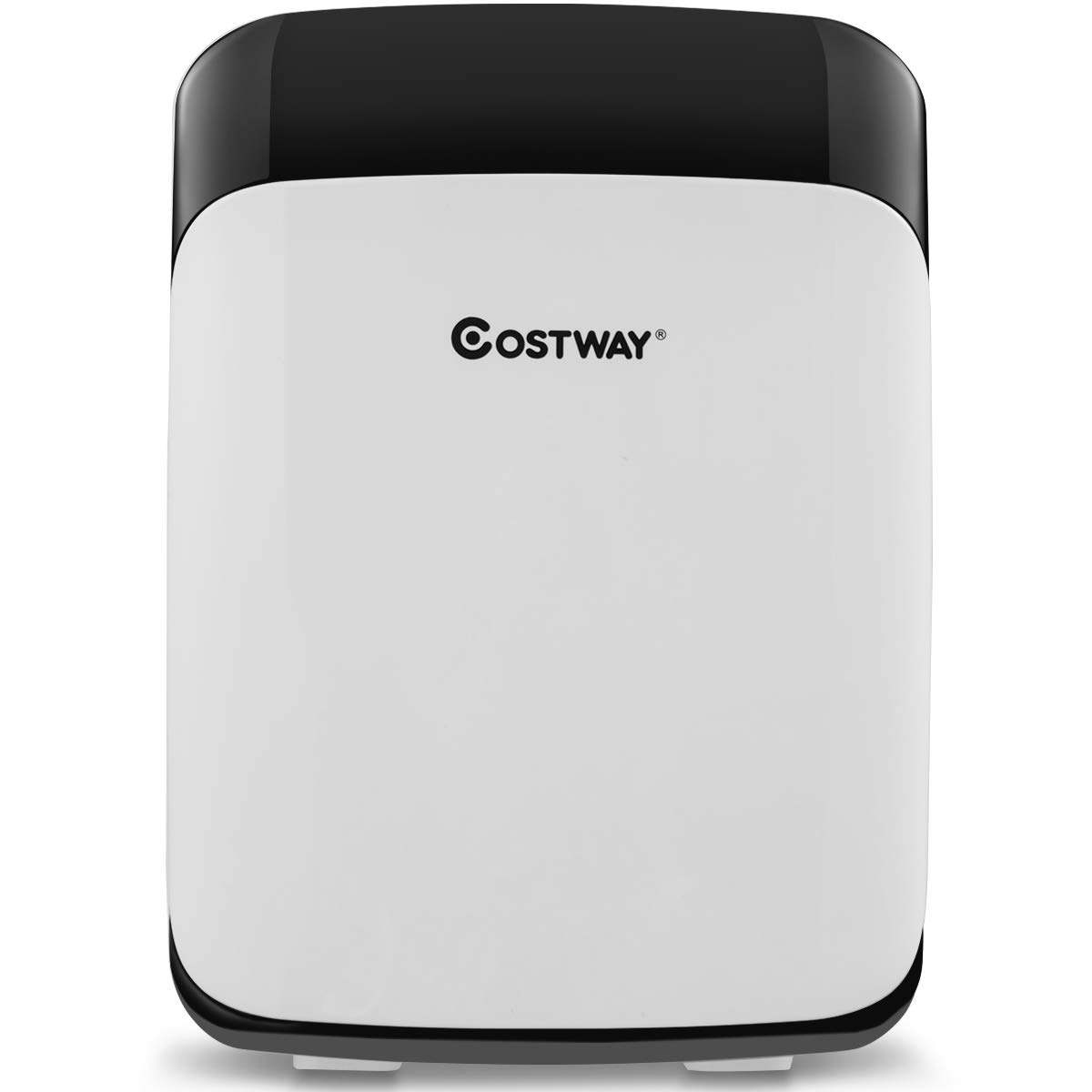 COSTWAY Mini Frigo 15L Mini Réfrigérateur 2 en 1 Fonction de Refroidissement et de Chauffage, Température -3 ℃ ~ 50 ℃, Frigo Portable 76 KWh/an pour Maison/Voiture (Blanc)
