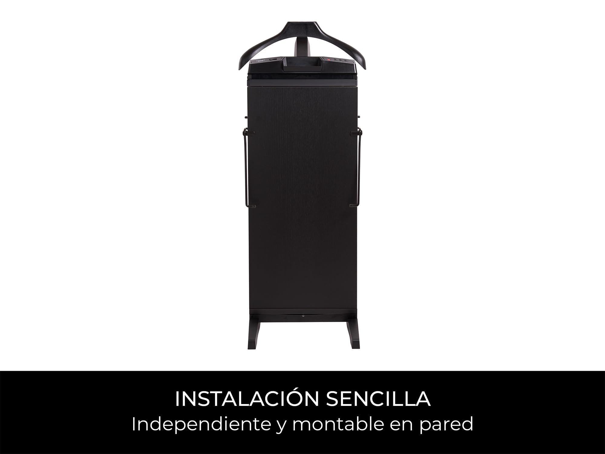 Corby 7700 - Prensa para pantalones, madera de fresno, enchufe europeo