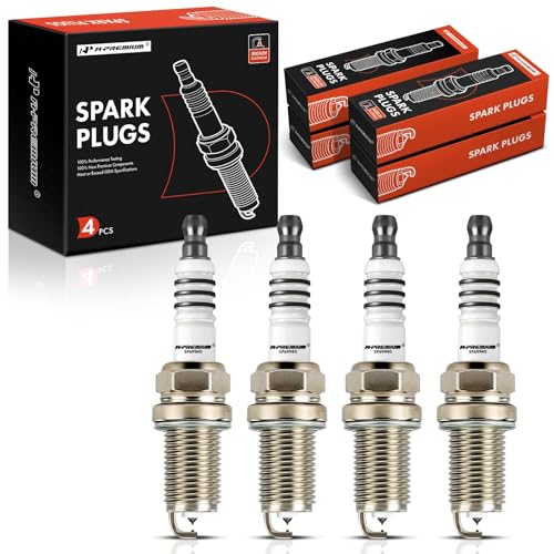 A-Premium Iridium Platinum Spark Plugs Compatible with Honda...