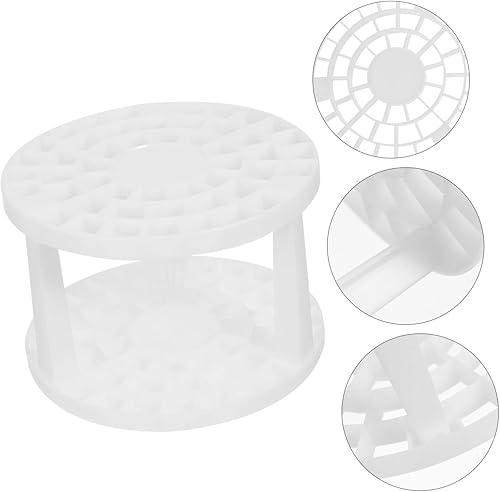 Miniatura 4 de COHEALI 2 unids 49 49 agujeros titular de lápiz de color titular de lápiz de plástico organizador caja de almacenamiento de la pluma lápiz