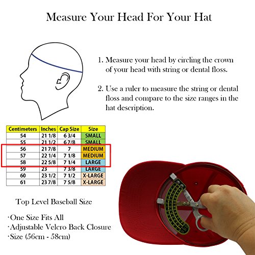 Image of Top Level Baseball Cap Men Women - Classic Adjustable Plain Hat