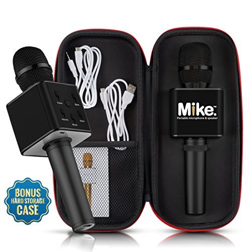 Buy Mike, Wireless Karaoke Microphone, Handheld Portable Bluetooth Mic