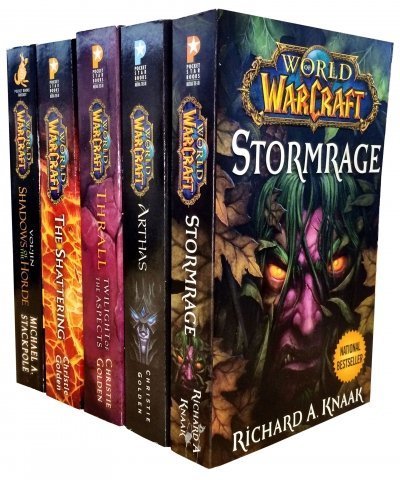 Warcraft - World Of Warcraft - 5 Book Collection Set (The Shattering, Thrall Twilight of the Aspects, Arthas Rise of the Lich King, Stormrage, Voljin) by Christie Golden (2016-05-03) - Paperback