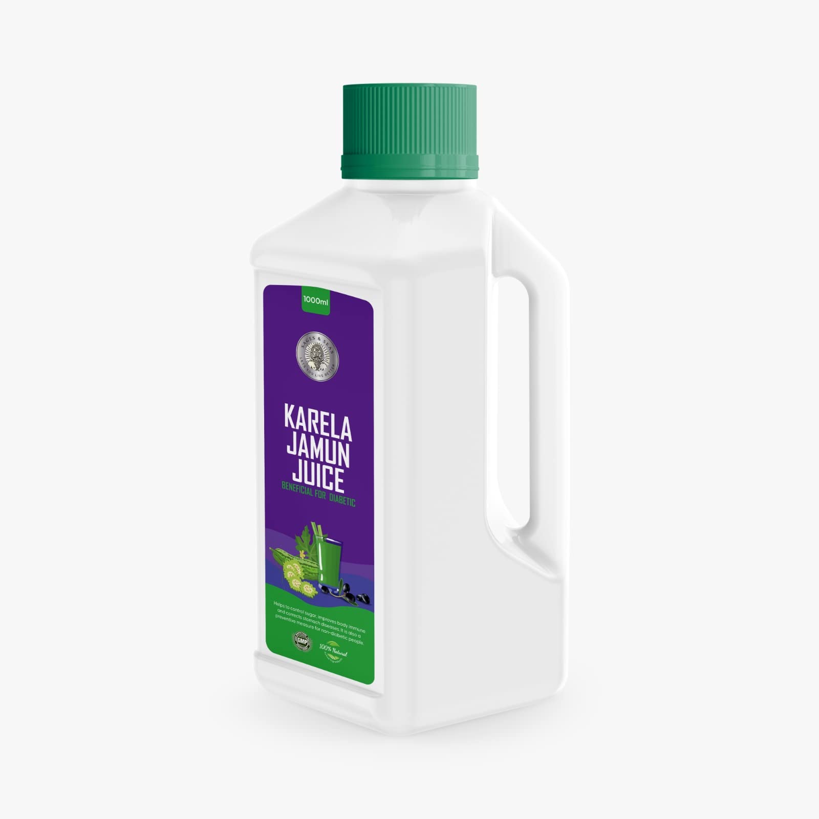 Sages & Seas Karela Jamun Juice 1000ml (B09B4XHRBZ) Amazon Price History, Amazon Price Tracker