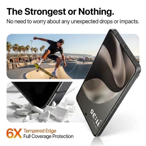 Image of Tempered Glass Screen Protector Guard for Motorola G77 Power | Anti Reflection Technology, Military Grade, Extreme Touch Response, Installation Kit
