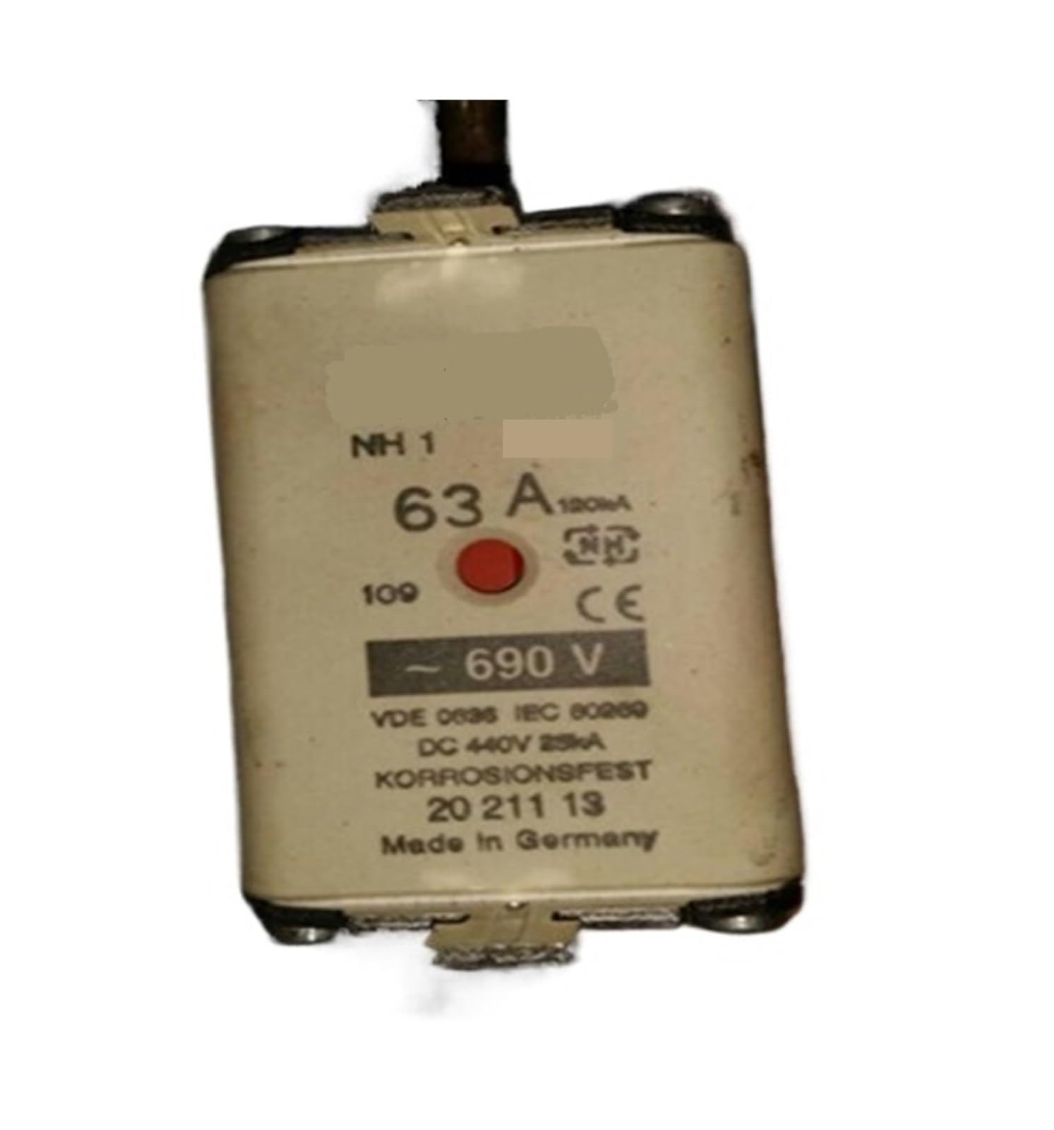 Fusible NH1 63A à 200A 500V pour la protection des armoires électriques