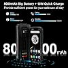 OUKITEL WP15 Unlocked Rugged Smartphone 128GB+8GB Cell Phone