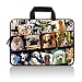 Produktbild Laptop-Tragetasche für Notebooks, Ultrabook, Tablet, Neopren, kompatibel mit Samsung Google Acer HP Asus (süßer Hund)
