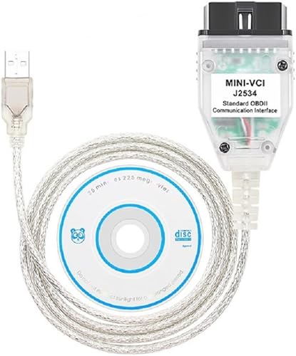 Miniatura 1 de Mini para VCI J2534 Cable V18.00.008 última versión, adaptador de escáner de conector OBD2 apto para TIS Techstream programación cable de