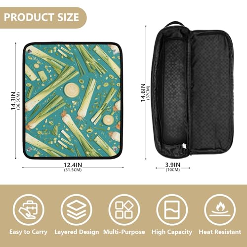 Bolso de viaje resistente al calor para herramientas de cabello miniatura 4