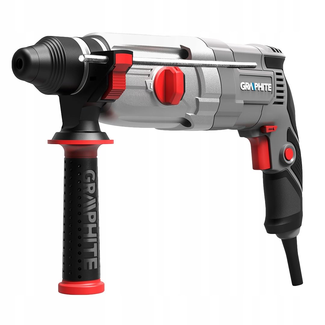 Młotowiertarka młot udarowy wiertarka SDS+ 710W, 2,6J walizka GRAPHITE