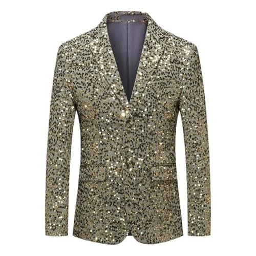 Men's Business Wedding Casual Suit European and American Style Sequin Suit Coat3