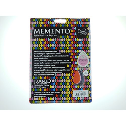Tsukineko MD012300 Memento Dew Drops Fade Resistant 12-Piece Dye Inkpads Assortment, Snow Cones - Thumbnail 4