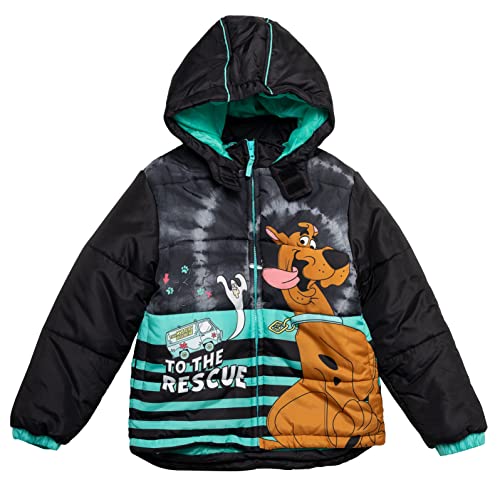 Scooby-Doo! Zip Up Winter Coat Puffer Jacket Little Kid to Big Kid2