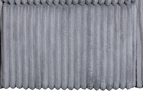 Image of Olive & Opie Jordan Kids /Toddler Push Back Recliner Chair, Lounge Sofa for Boys & Girls Ages 3 and Up, Soft Upholstery, Soft Gray Cords