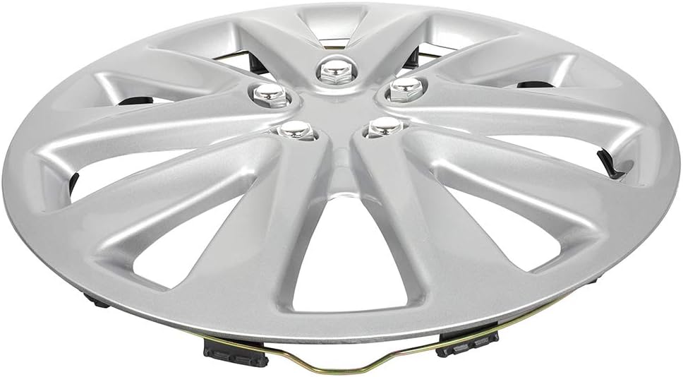 AUTOMUTO (Set of 4 Hub Caps for 16in Wheels Rim Cover - Hubcaps 16 inch Snap On Wheel Covers For Ford F-150 F-250 Super Duty, Focus, Freestar