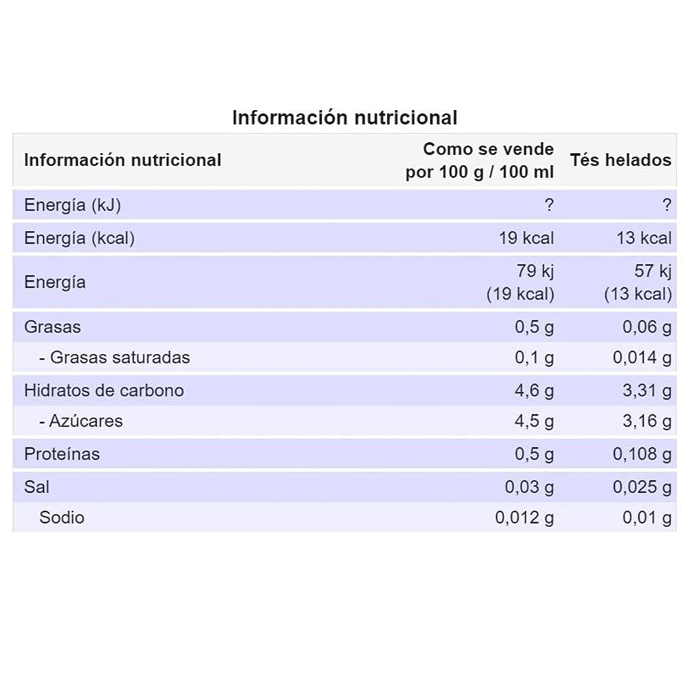 Lipton Limón 1L - Refresco de Té con Sabor a Limón - Botella - Pack de 6