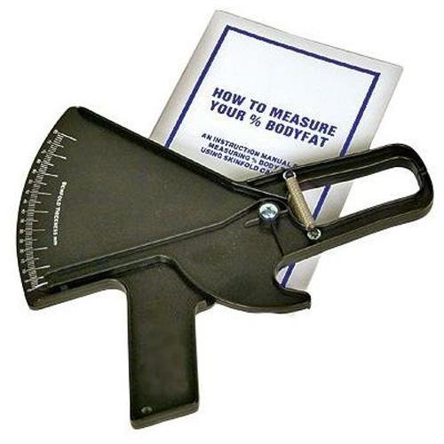 Slim Guide Skin Fold Caliper in Black with Booklet by Creative Health Products