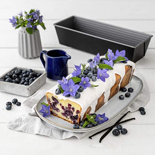 Miniatura 4 de Zenker Molde Bizcocho Rectangular De Gran Tamaño 30cm Con Revestimiento Antiadherente Teflón, Libre De Pfoa, Reducción Del 30 De Energía, Bicolor, Zenker