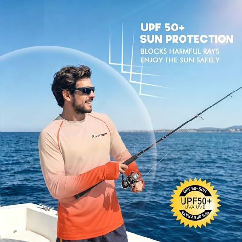 Men's UPF 50+ Ice-Cool Quick-Dry Fishing Shirt with Thumbholes - image 3