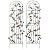 Macteyia 2 Pack 70.8" H x 19.7" W Metal Garden Trellis with Black Coating, Wire Lattice Grid Panel for Climbing Plants Outdoor Roses Vine Cucumbers Vegetables Flower Support