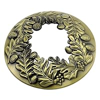 Tsnamay Deksel Jar Kaars Topper, Bronzen Heilig Fruit Metalen Kaars Toppers om Gelijkmatig te Branden Home Decor Accessoires Kaarsen Shades Mouwen Cover Top Deksel