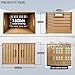 Collapsible Storage Bins, 23x15 Inches Plastic Stackable Utility Crates with Handles, Large Folding Containers Dolly Folding Baskets for Farm Home Office Organizing Tools, Books, Food, Drinks