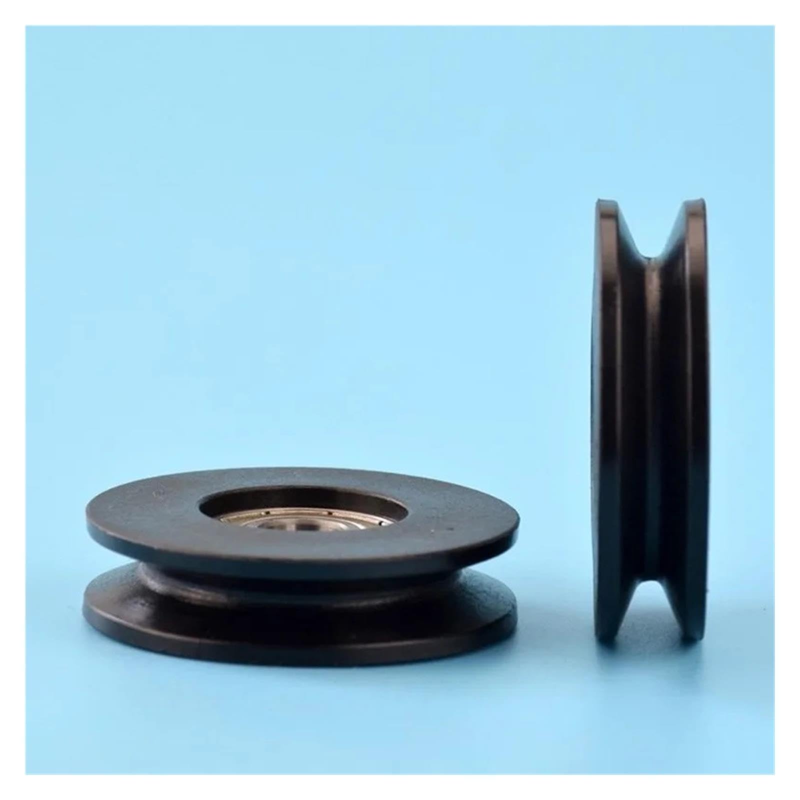 Poulie En Nylon À Rainure En V, 4 Pièces, Roue De Levage À Fil 10x50x13mm