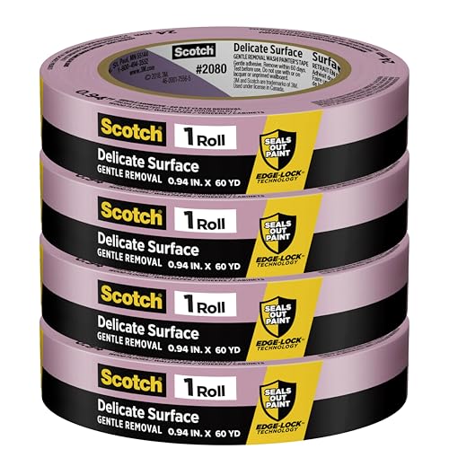 3M ScotchBlue Delicate Surface Painter's Tape (Pack of 4)