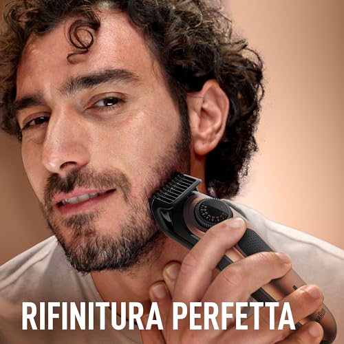 King C. Gillette Beard Trimmer PRO Geschenkset für Herren, Bartschneider und Reiniger im Mini-Format 60 ml, Balsam im Mini-Format 25 ml