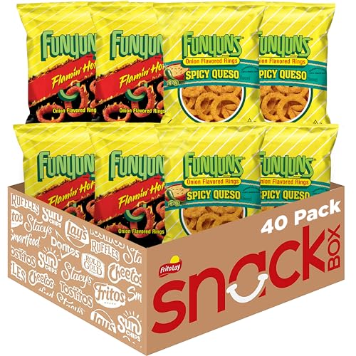 Funyuns Spicy and Hot Variety Pack, 40 snack bags